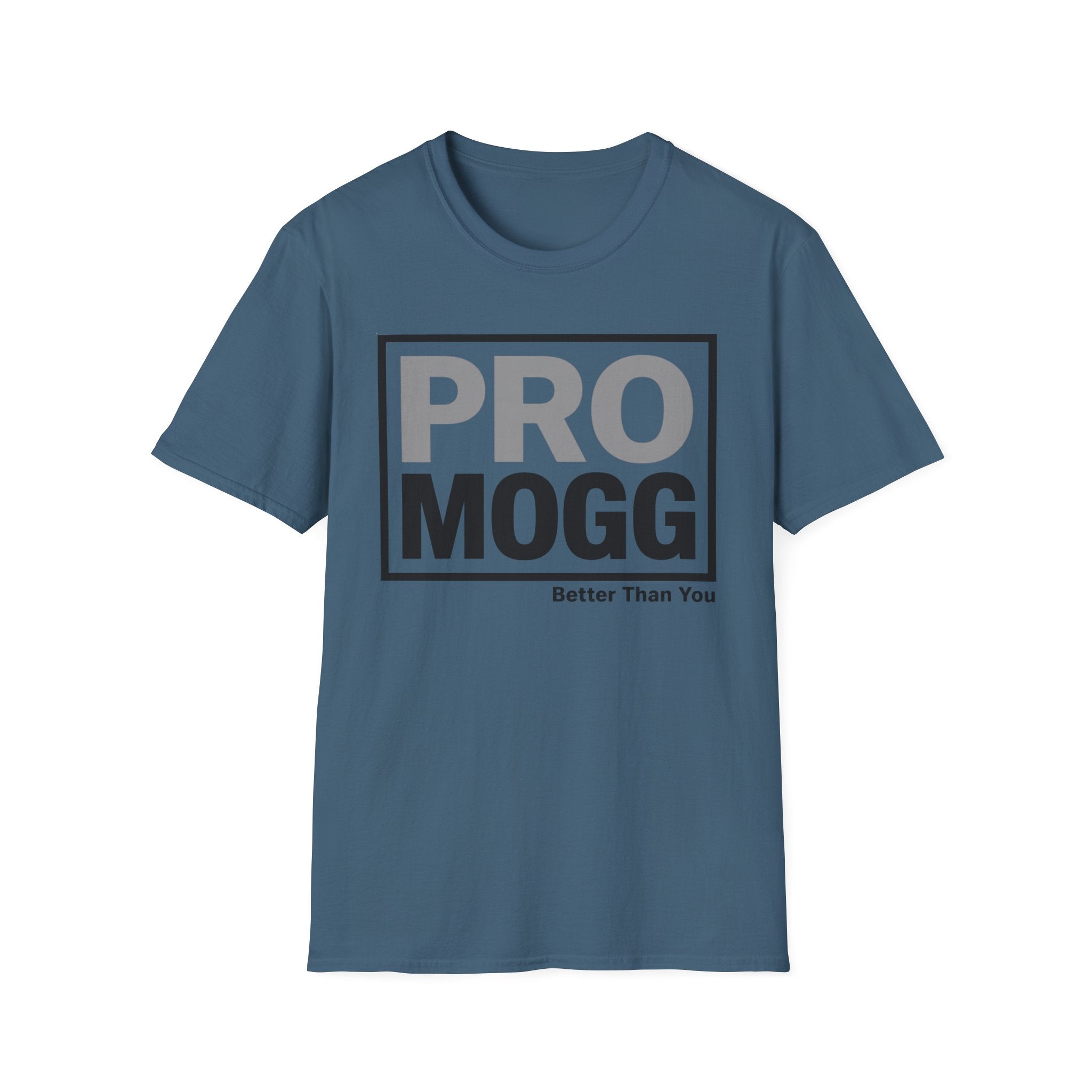 Pro Mogg Graphic T-Shirt — 'PRO MOGG' Bold Box Logo Tee