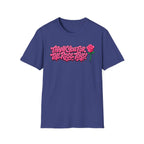 T-Shirt — "Thank You for the Rose Toys!" Pink Graffiti Floral Tee