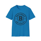 Brainrot University Logo T-Shirt — Vintage Collegiate Graphic Tee