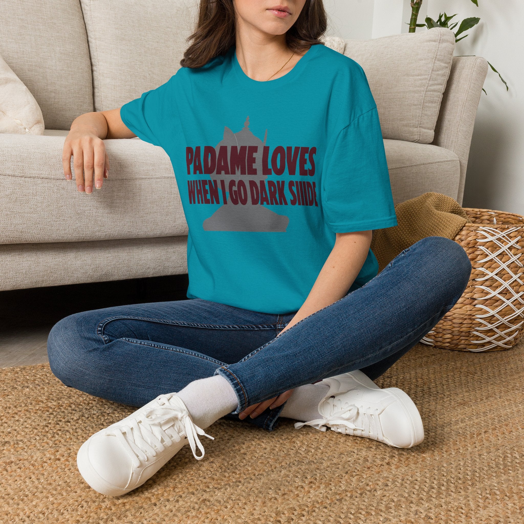 T-Shirt — "Padme Loves When I Go Dark Side" Parody Graphic Tee