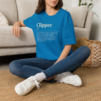 Clipper Definition T-Shirt — Content Creator Dictionary Tee