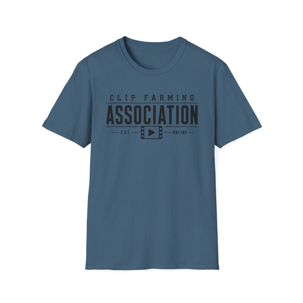 Clip Farming Association T-Shirt — Est. Online Video Creator Tee