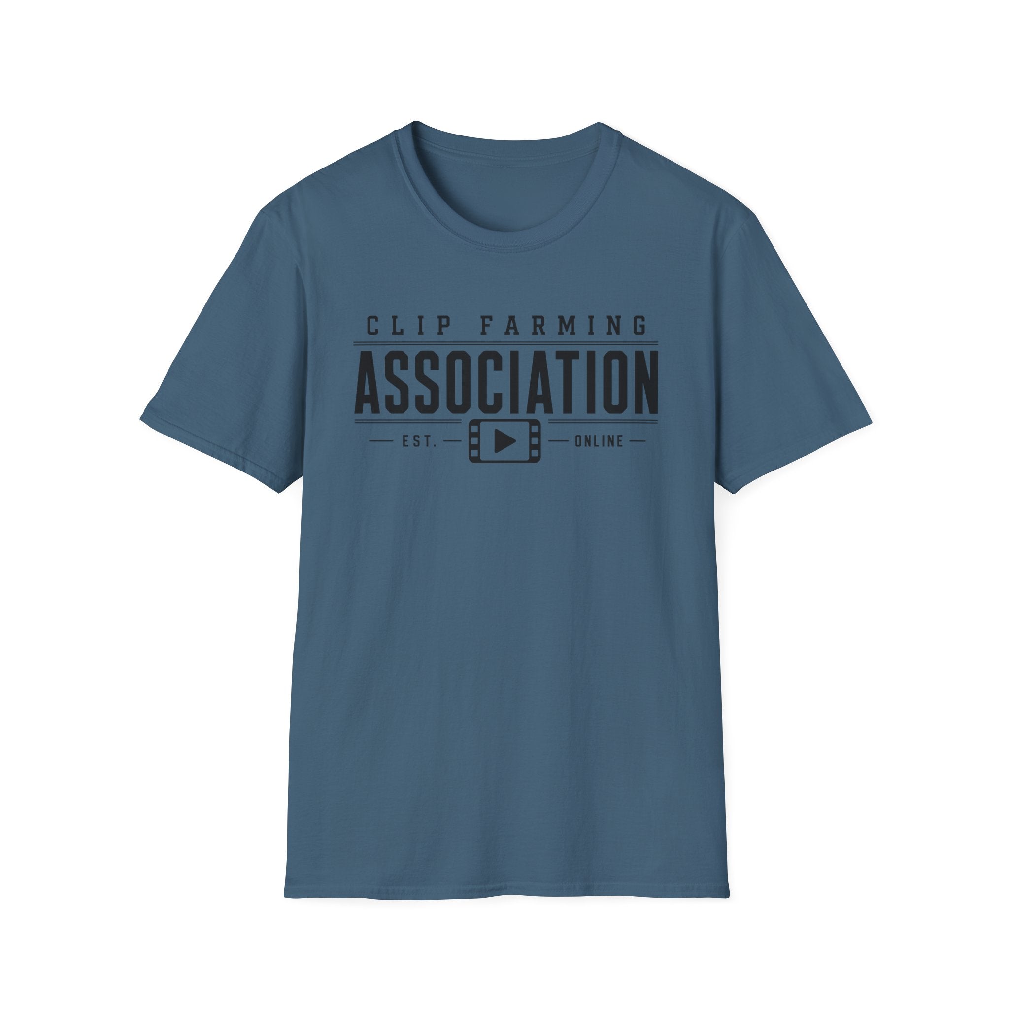 Clip Farming Association T-Shirt — Est. Online Video Creator Tee