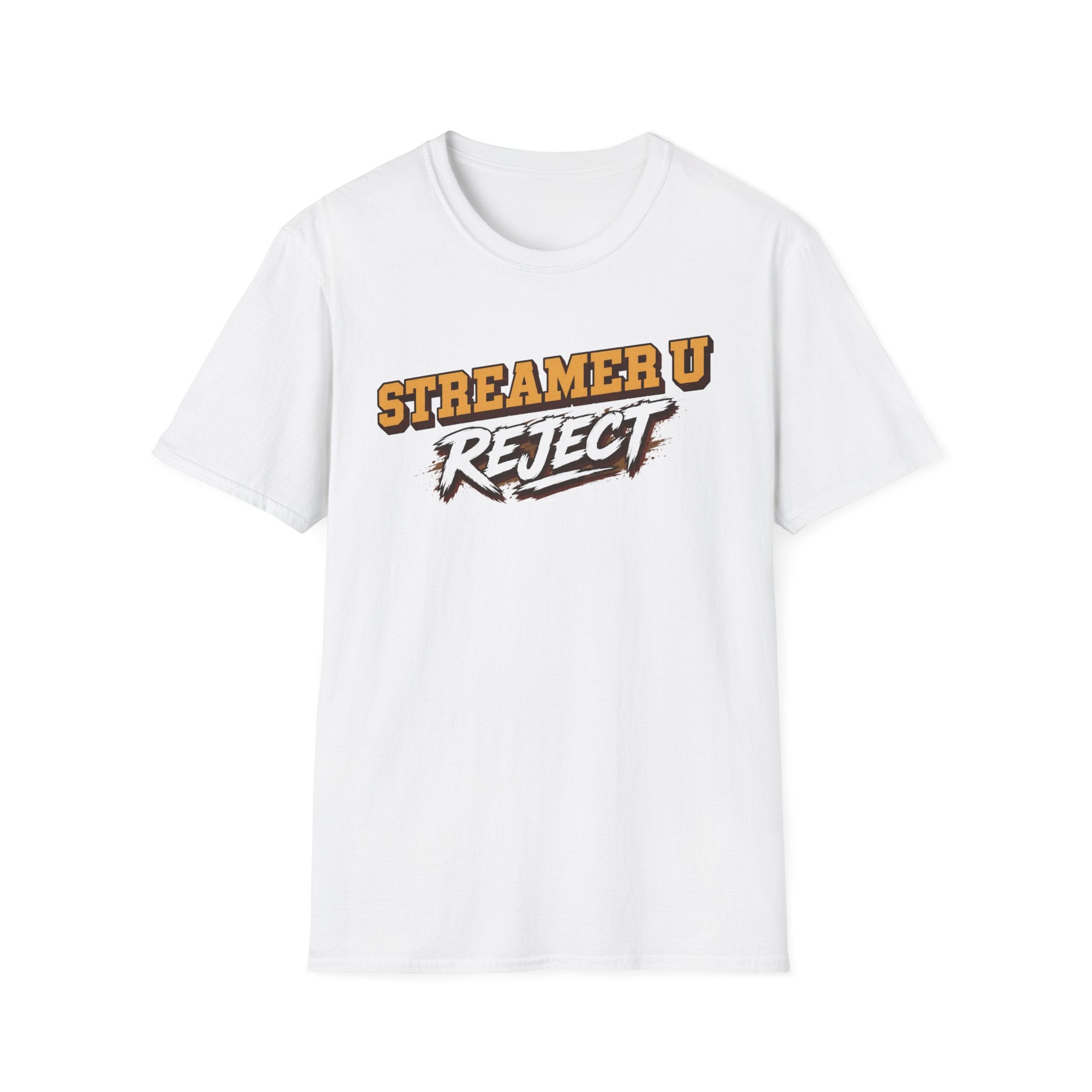 Streamer U Reject T-Shirt — Edgy Gamer Graphic Tee for Streamers & Fans
