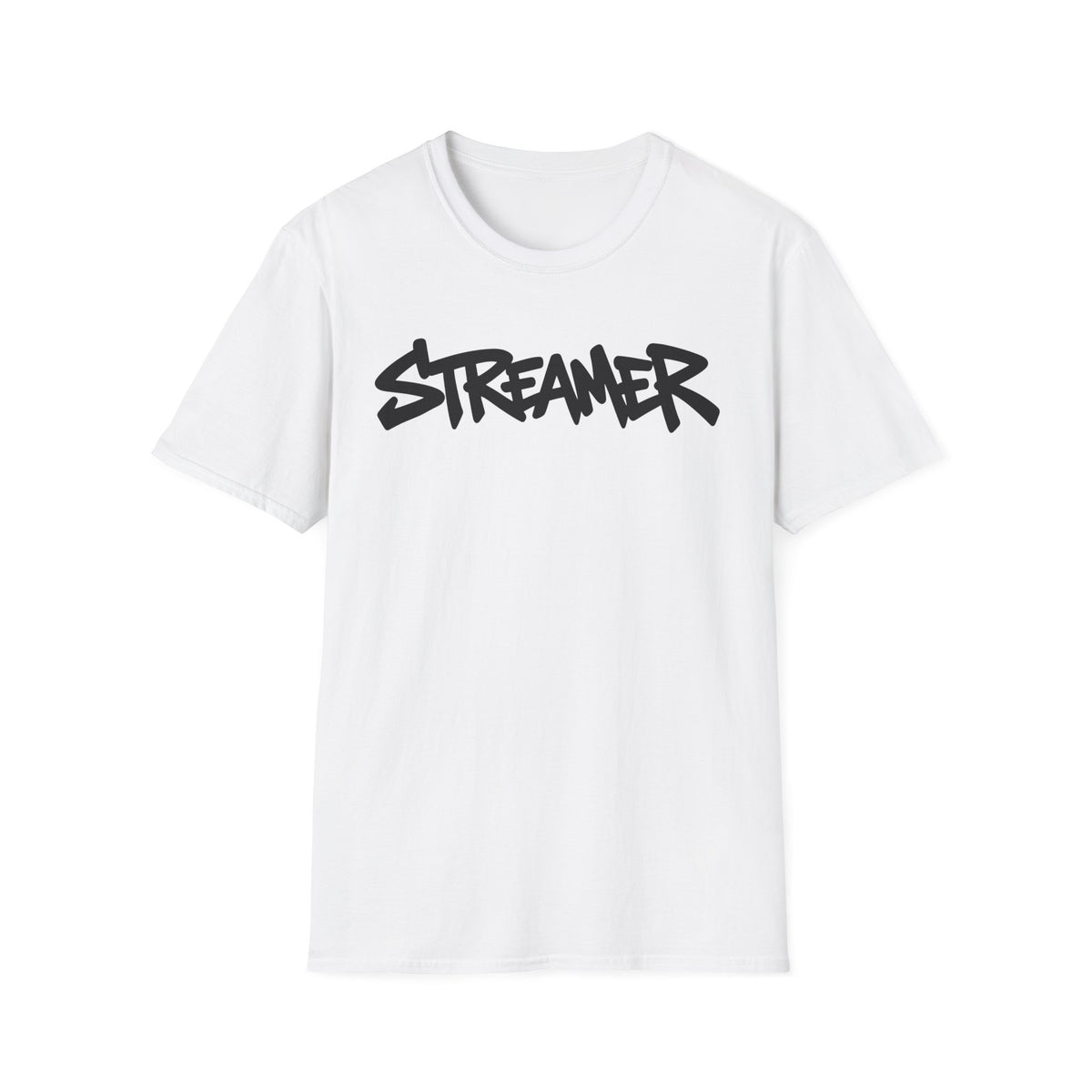 Streamer T-Shirt — Graffiti Logo