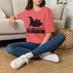 Fell Out of a Window T-Shirt — Funny Falling Silhouette Tee
