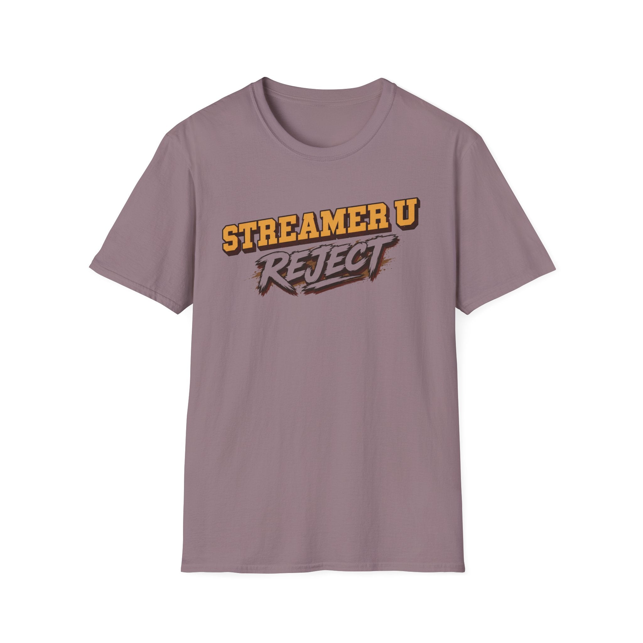 Streamer U Reject T-Shirt — Edgy Gamer Graphic Tee for Streamers & Fans