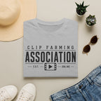 Clip Farming Association T-Shirt — Est. Online Video Creator Tee