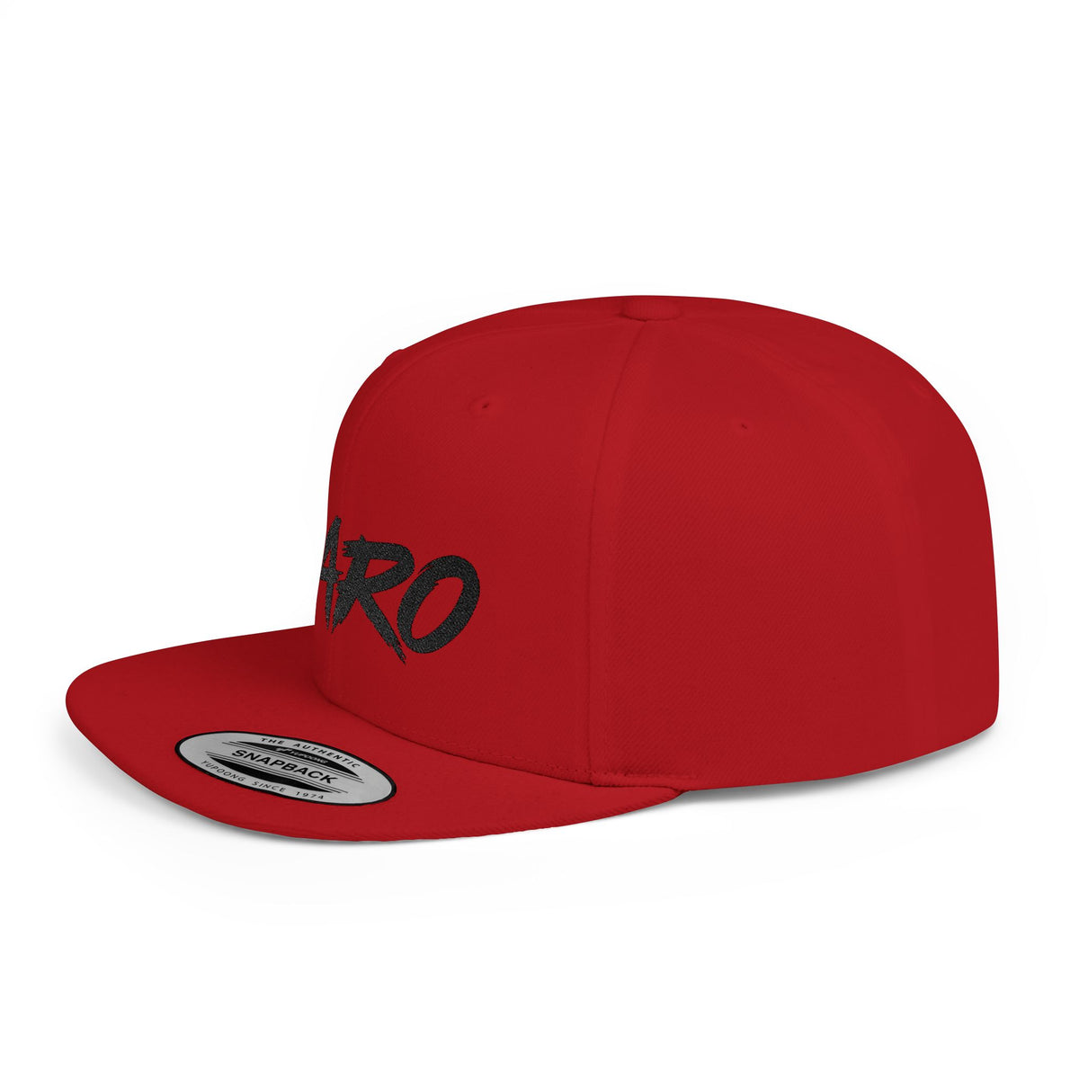 'PARO' Script Flat Bill Cap