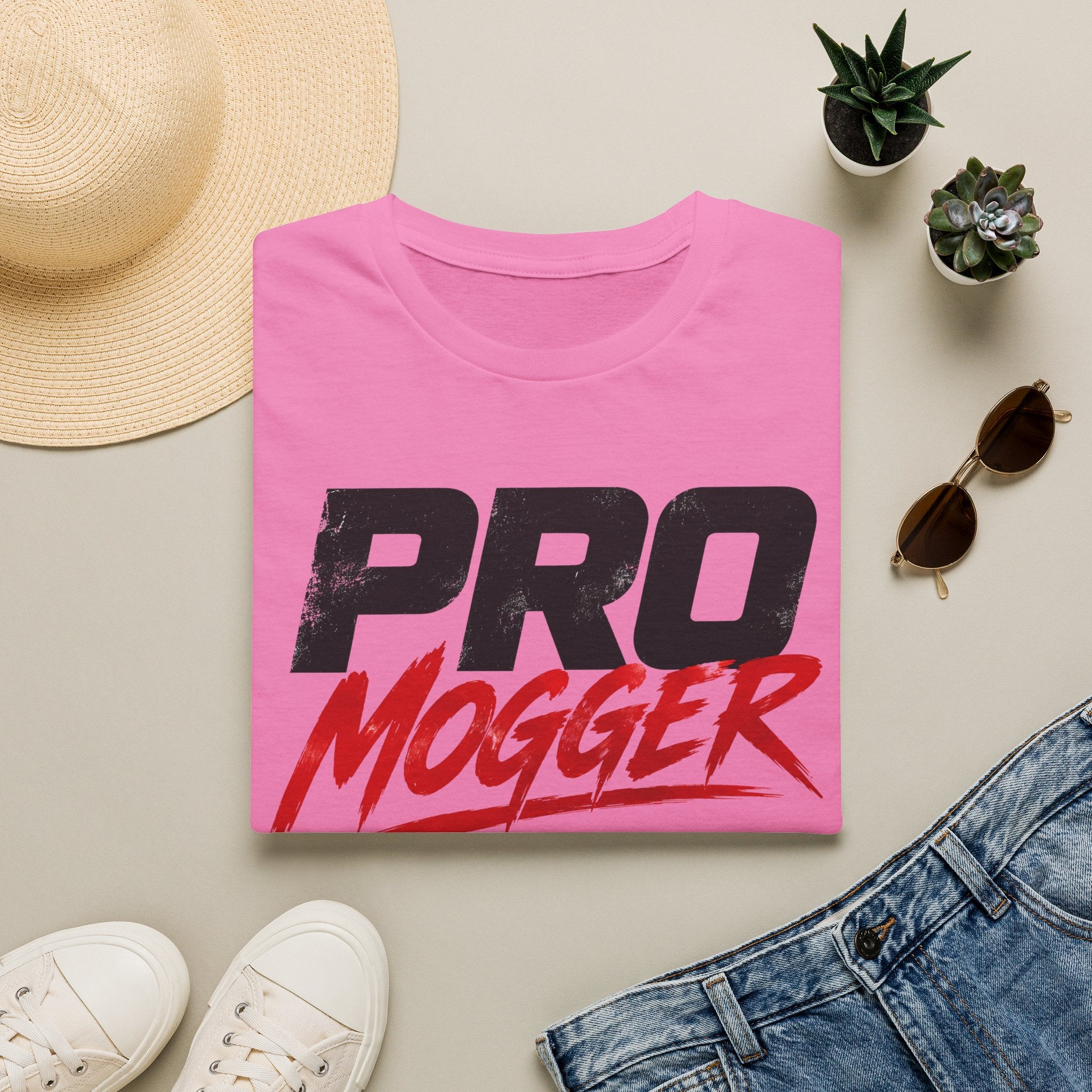 Pro Mogger T‑Shirt — Retro Racing Style Graphic Tee
