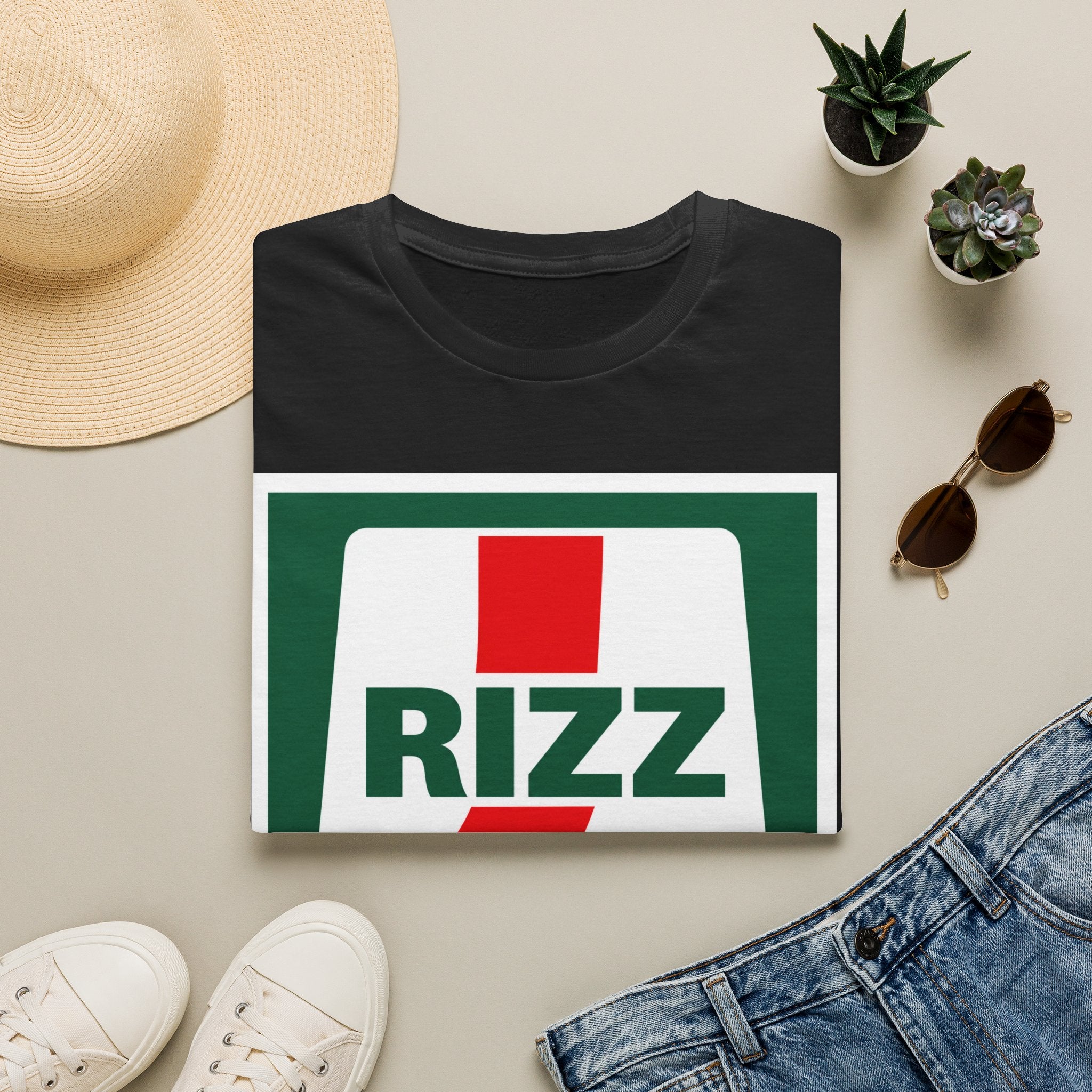 L RIZZ Retro Logo T-Shirt — Vintage-Inspired Streetwear Tee