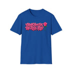 T-Shirt — "Thank You for the Rose Toys!" Pink Graffiti Floral Tee