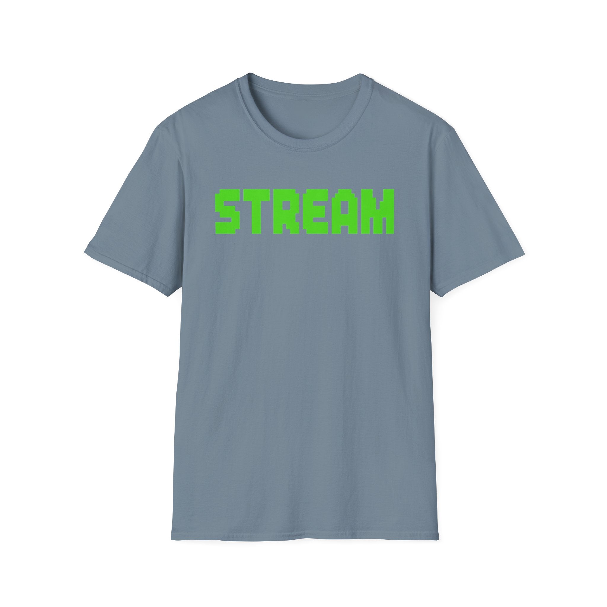 STREAM Graphic T-Shirt — Neon Pixel Gamer Tee