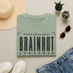 Brainrot Consumer T-Shirt — "Professional Brainrot Consumer" Graphic Tee