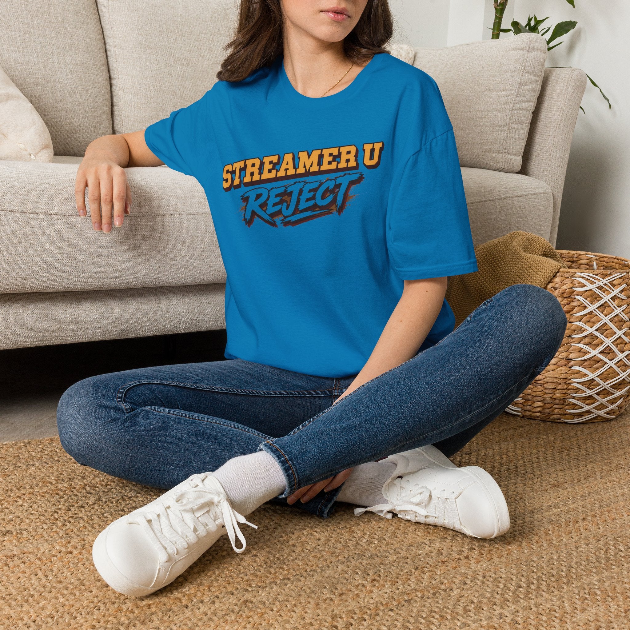 Streamer U Reject T-Shirt — Edgy Gamer Graphic Tee for Streamers & Fans