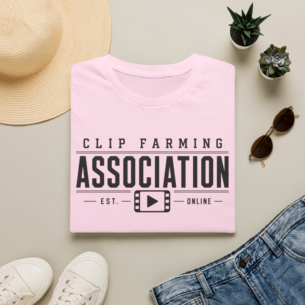 Clip Farming Association T-Shirt — Est. Online Video Creator Tee