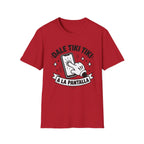 T-Shirt — 'Dale Tiki Tiki! A La Pantalla' Funny Spanish Phone-Press Graphic Tee