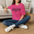 Clip Farming Association T‑Shirt — Vintage Film Reel ‘Est. Online’ Crew Tee