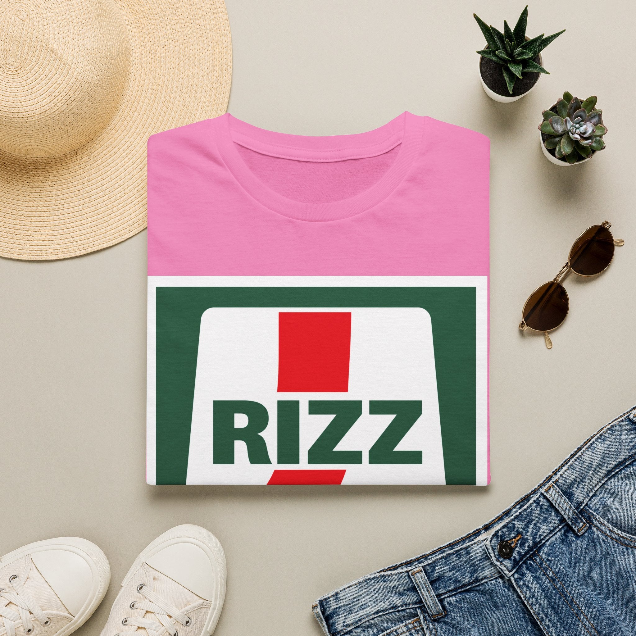 L RIZZ Retro Logo T-Shirt — Vintage-Inspired Streetwear Tee