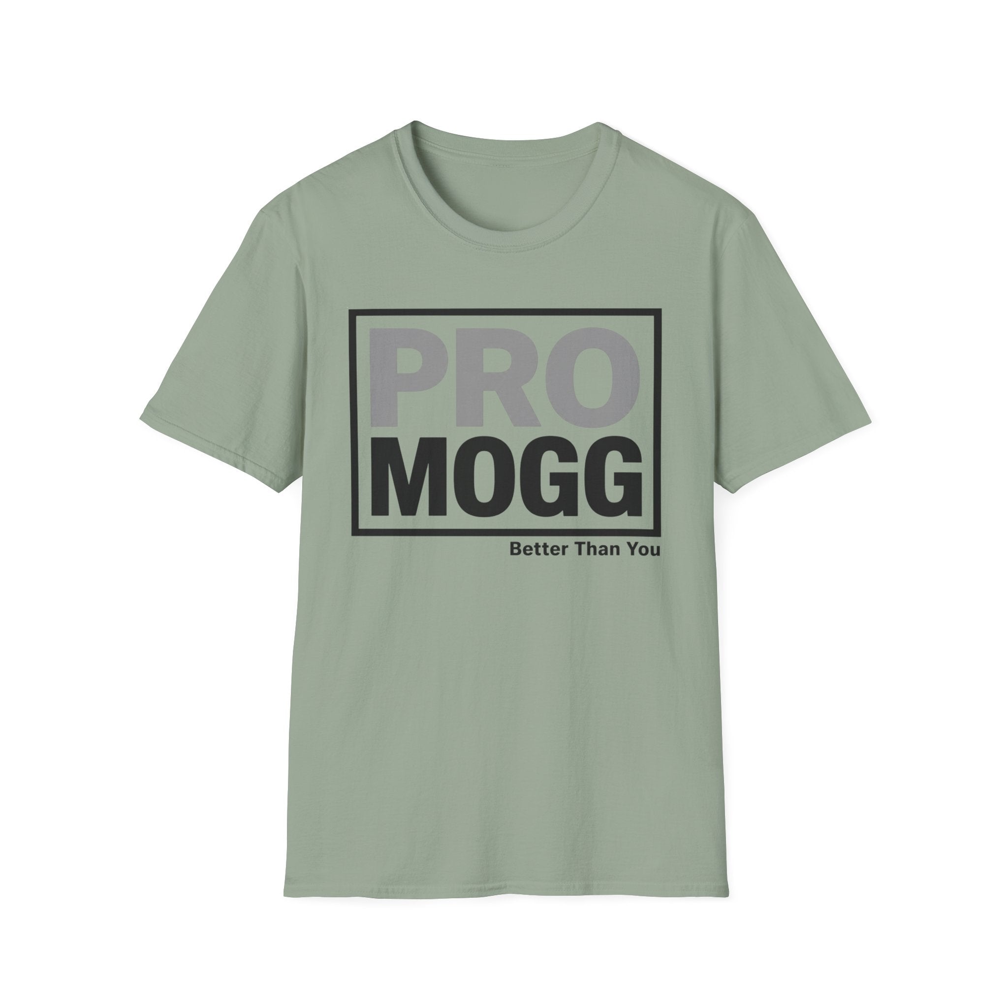 Pro Mogg Graphic T-Shirt — 'PRO MOGG' Bold Box Logo Tee