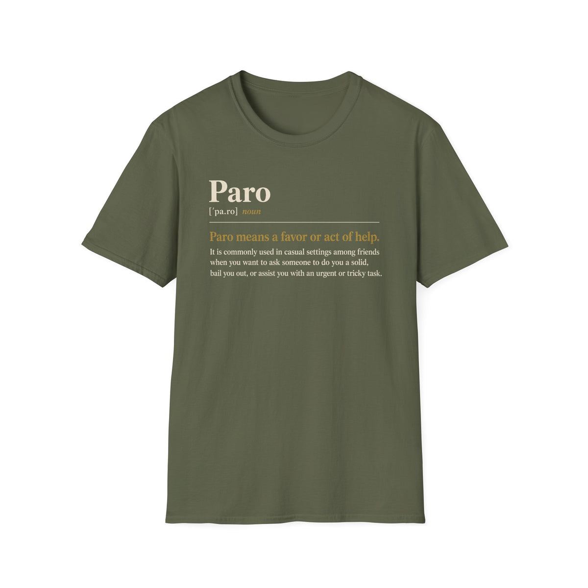 Paro Definition T-Shirt