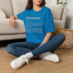 Streamer Definition T-Shirt — Funny Gamer/Content Creator Tee