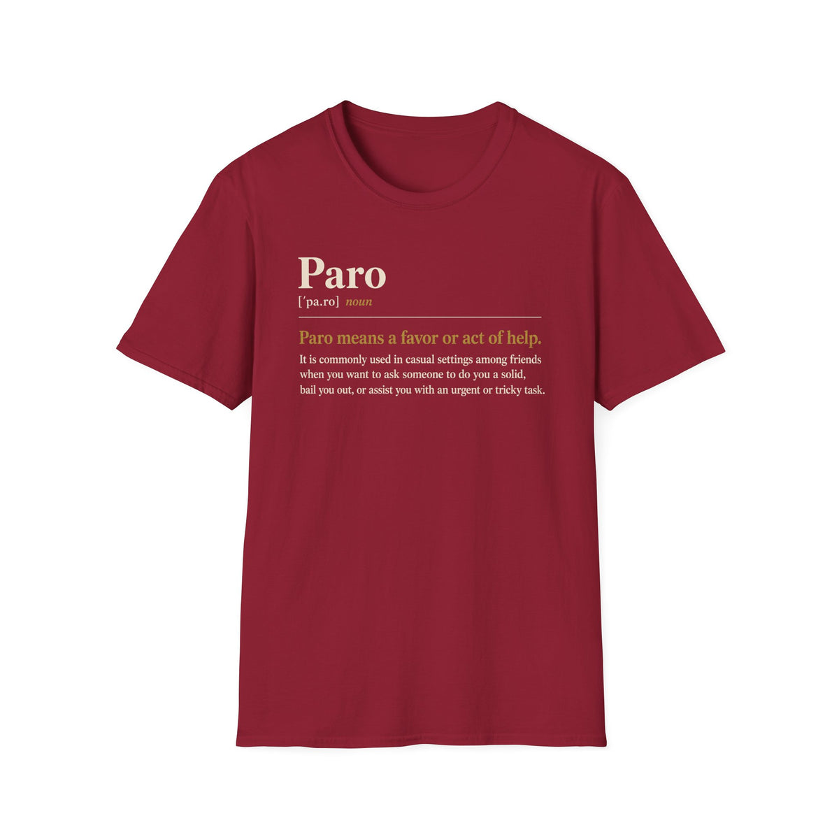 Paro Definition T-Shirt
