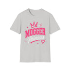 Mogger Princess T‑Shirt — Pink Crown Graphic Tee