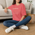 Aesthetic Definition T-Shirt — Minimalist Typography Tee