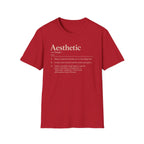 Aesthetic Definition T-Shirt — Minimalist Typography Tee