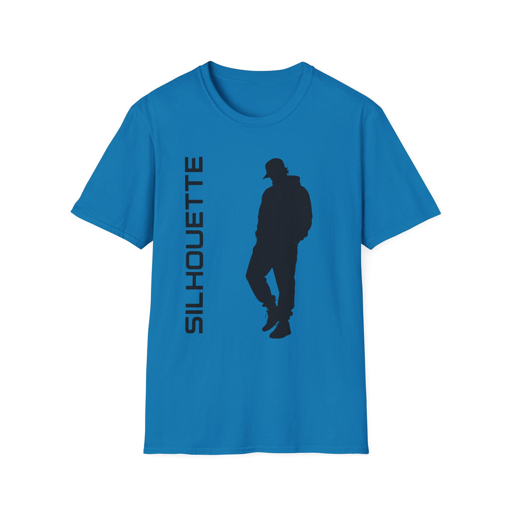 Silhouette Graphic T-Shirt — 'SILHOUETTE' Minimal Urban Streetwear