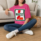 L RIZZ Retro Logo T-Shirt — Vintage-Inspired Streetwear Tee
