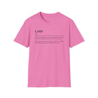 LARP Definition T-Shirt — Minimalist Dictionary Tee for Larpers & Cosplayers