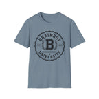 Brainrot University Logo T-Shirt — Vintage Collegiate Graphic Tee