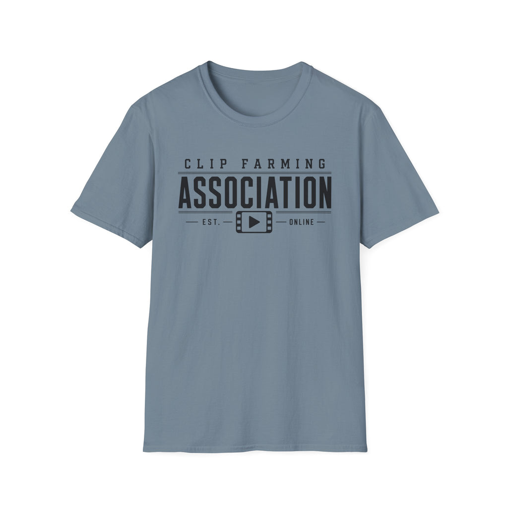 Clip Farming Association T-Shirt — Est. Online Video Creator Tee
