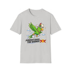 Parrot T-Shirt — 'Perrico Gives You Wiings' Funny Tropical Bird Tee