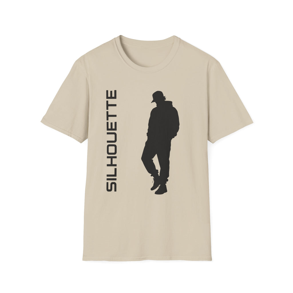 Silhouette Graphic T-Shirt — 'SILHOUETTE' Minimal Urban Streetwear
