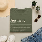 Aesthetic Definition T-Shirt — Minimalist Typography Tee
