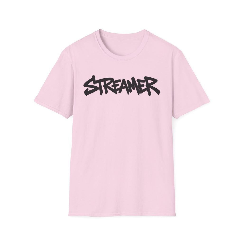 Streamer T-Shirt — Graffiti Logo