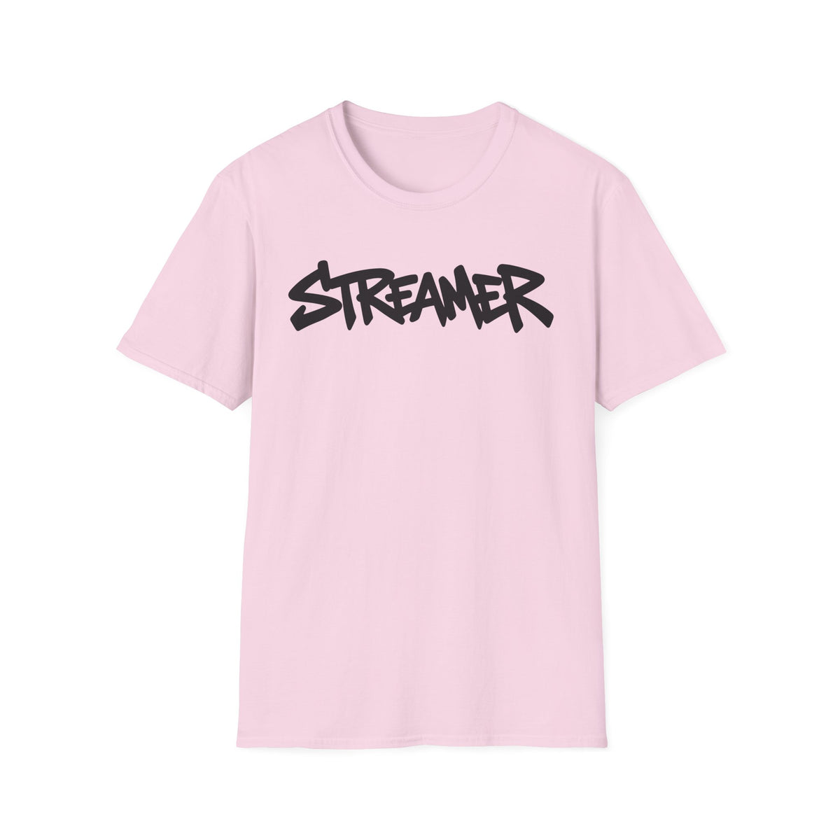 Streamer T-Shirt — Graffiti Logo