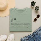 LARP Definition T-Shirt — Minimalist Dictionary Tee for Larpers & Cosplayers