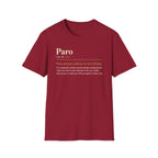 Paro Definition T-Shirt — Casual Slang Dictionary Tee