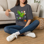 Parrot T-Shirt — 'Perrico Gives You Wiings' Funny Tropical Bird Tee