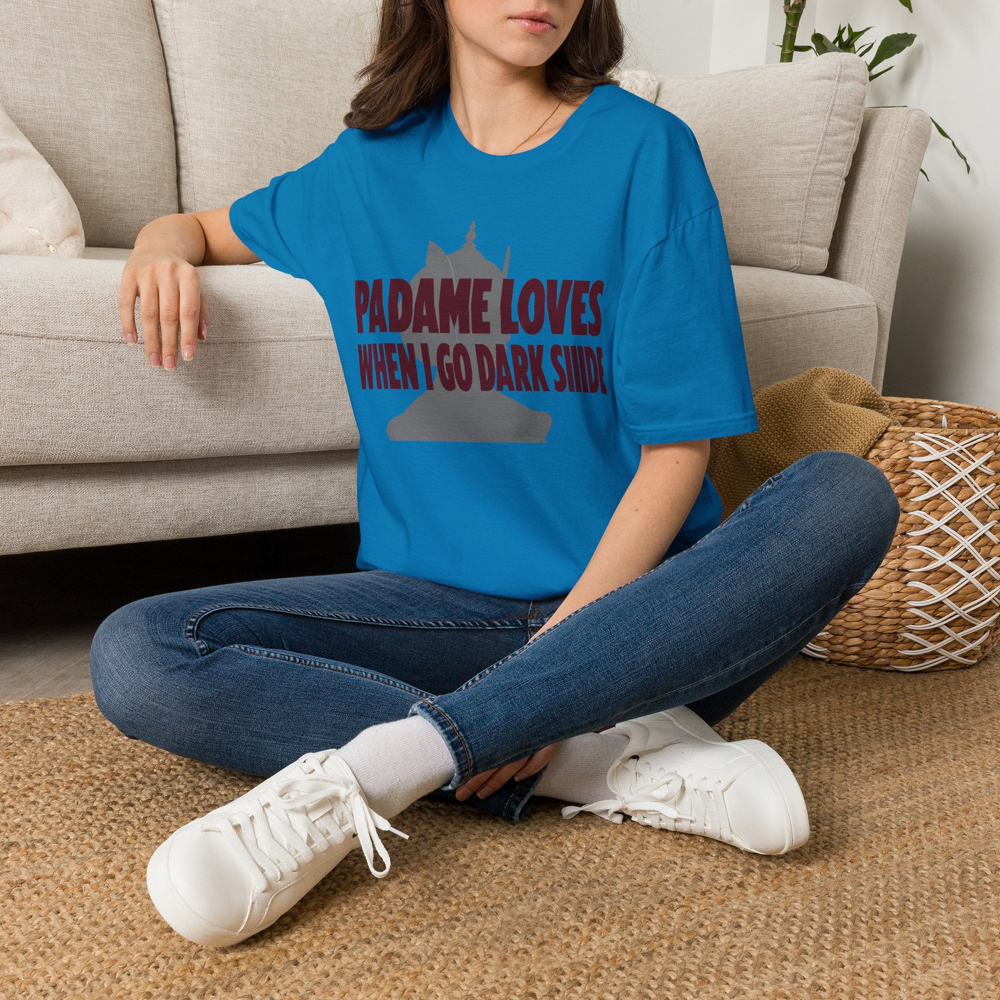 T-Shirt — "Padme Loves When I Go Dark Side" Parody Graphic Tee