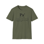 Pa' Definition T-Shirt — Spanish Slang 'Pa' Dad/Bro' Casual Tee