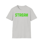 STREAM Graphic T-Shirt — Neon Pixel Gamer Tee