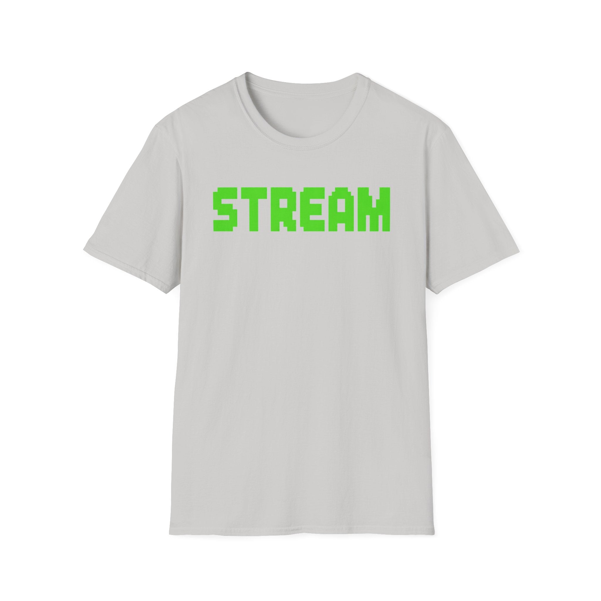 STREAM Graphic T-Shirt — Neon Pixel Gamer Tee