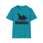 Fell Out of a Window T-Shirt — Funny Falling Silhouette Tee