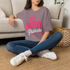 Mogger Princess T‑Shirt — Pink Crown Graphic Tee