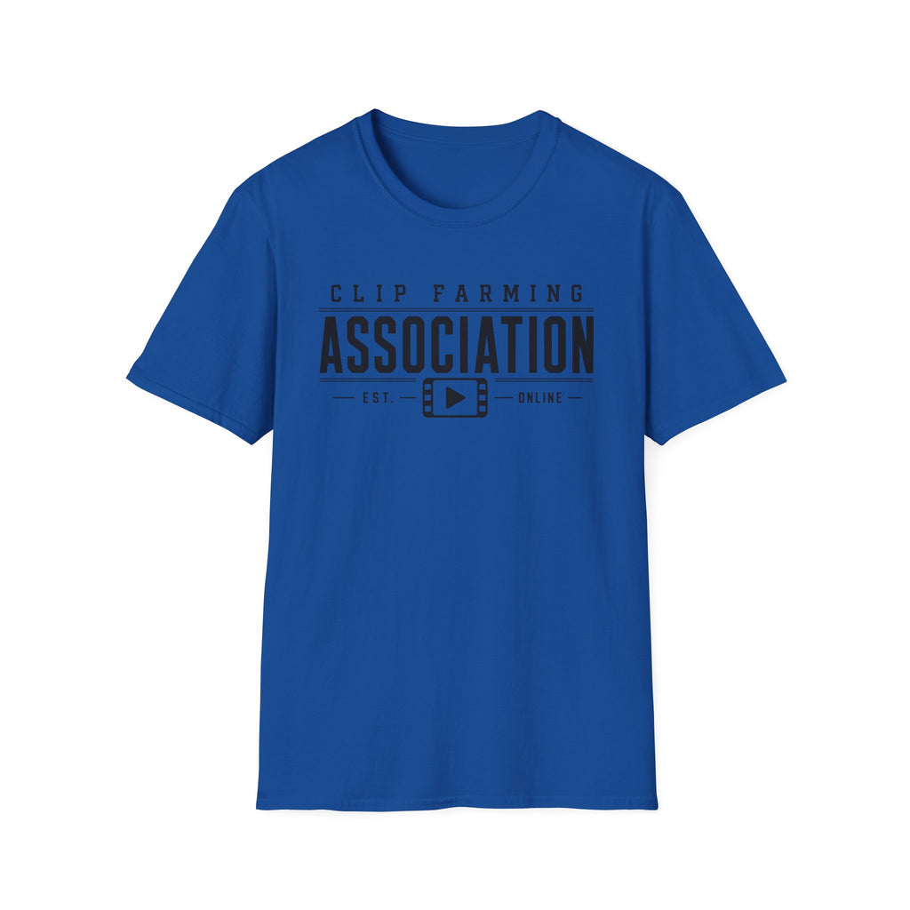 Clip Farming Association T-Shirt — Est. Online Video Creator Tee